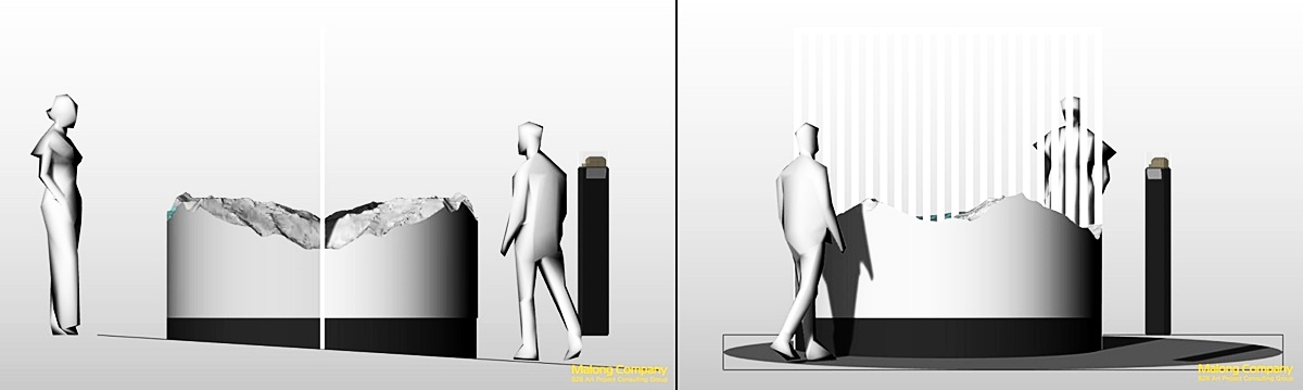 서울도시건축비엔날레 미러서스 금속 모형 상징 조형물 제작 